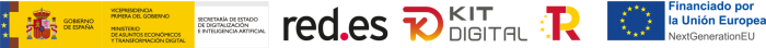 Financiado por el Programa Kit Digital, Plan de Recuperación, Transformación y Resiliencia España-Next Generation EU.